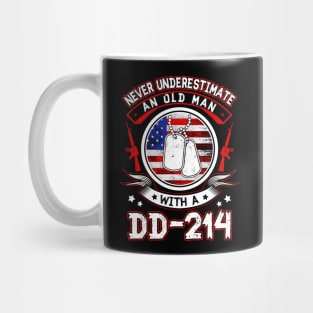 Sarcastic Us Army Veteran dd214 Mug